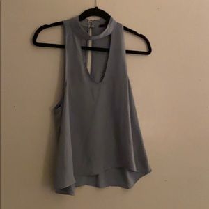 Silk tank top